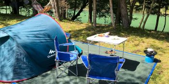 north face camping tent THE Evabase 6 ニュートープグリーン (NT) [ノースフェイス] Giant Frontbeleuchtung für Schutzblech Pockets on both side rework Size:O-S
